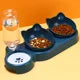 Gamelle 3-en-1 pour chat avec réservoir d'eau