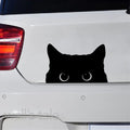 Autocollant en vinyle de chat de recherche - Stickers décoratifs amusants et amovibles