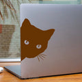 Autocollant en vinyle de chat de recherche - Stickers décoratifs amusants et amovibles