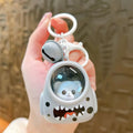 Porte-clés Veilleuse Mignon Ours Kawaii pour Sac - Lumière Ambiante
