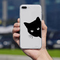 Autocollant en vinyle de chat de recherche - Stickers décoratifs amusants et amovibles
