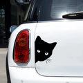 Autocollant en vinyle de chat de recherche - Stickers décoratifs amusants et amovibles