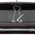 Autocollant Vinyle Essuie-Glace Chat Mignon pour Pare-Brise - Décoration Voiture et Autocollant Artistique