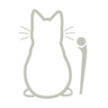 Autocollant vinyle chat mignon pour pare-brise