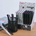 Stylo à bille 4 couleurs - Lot de 2 pièces - Fournitures scolaires et de bureau CatNShop