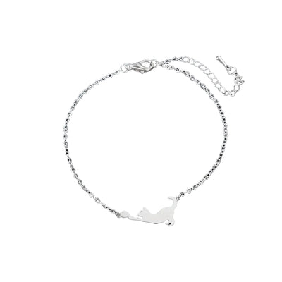 Bracelet charmant pour amoureux des chats