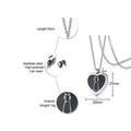 Collier pendentif cœur ouvrable Vnox en acier inoxydable pour souvenir animal de compagnie