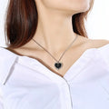 Collier pendentif cœur ouvrable Vnox en acier inoxydable pour souvenir animal de compagnie