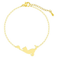 Bracelet charmant pour amoureux des chats