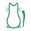 Autocollant chat pour voiture ou décoration intérieure