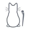 Autocollant chat pour voiture ou décoration intérieure
