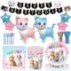 Décorations pour Anniversaire Chat - Ballons et Vaisselle