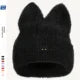 Bonnet tricotées avec oreilles de chat pour un look tendance