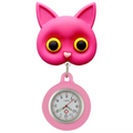 Horloge de poche chat mignon en 3D