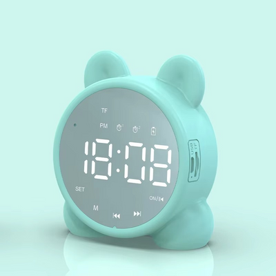 Réveil numérique Bluetooth en forme de chat