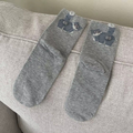 Chaussettes Humour 3D en Coton - Motif Fesses de Chat
