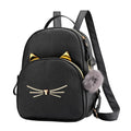 Sac à dos en simili cuir chat