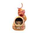 Porte-clés Astronaute avec Chat Lumineux
