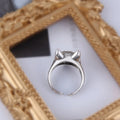 Anneau vintage visage de chat renard en argent pour hommes et femmes - CatNShop