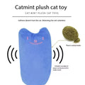 Jouets à mâcher pour chats avec herbe à chat – Jouet interactif en peluche pour chatons