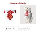 Costume Père Noël pour chats en doton chaud