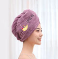 Bonnet de cheveux de chat mignon en microfibre – séchage rapide pour cheveux longs
