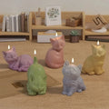 Moules à Bougies en Silicone Chaton 3D - Artisanat Mignon pour Animaux de Compagnie