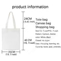 Sac de courses en toile café chat - Grand sac à main rectangulaire pour shopping et voyages