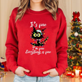 Pull de Noël pour femme à manches longues