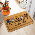 Tapis antidérapant avec citation chaton humour