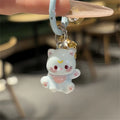 Porte-clés chat mignon 5 cm - Accessoire suspendu style coréen