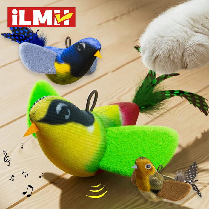 Jouet interactif mural iLMH pour chats avec herbe à chat