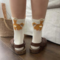 Chaussettes Humour 3D en Coton - Motif Fesses de Chat