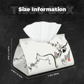 Housse de boîte à mou tissues - Chat dans un cerisier