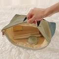 Trousse de maquillage en velours côtelé à motifs de chat noir - CatNShop
