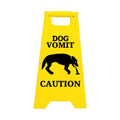 Nouveau Signe Drôle de Vomissement de Chat - Cadeau Jaune Vif
