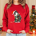 Pull de Noël pour femme à manches longues