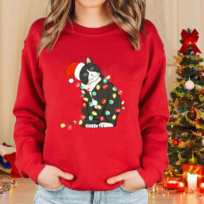 Pull de Noël pour femme à manches longues