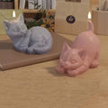 Moules à Bougies en Silicone Chaton 3D - Artisanat Mignon pour Animaux de Compagnie