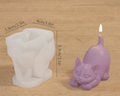 Moule en silicone 3D - Chatons mignon pour DIY