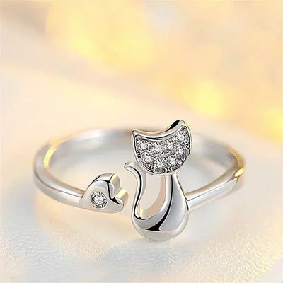 Bague en Cristal de Zirconia Forme d'Animal
