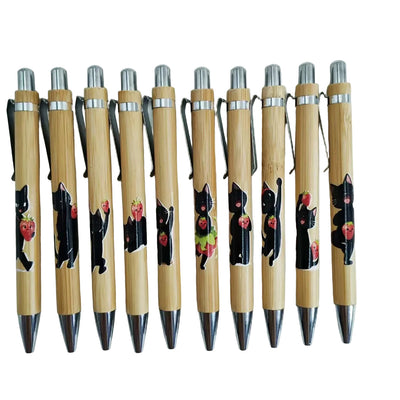 Stylo en forme de fraise pour les amoureux des chats