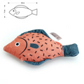 Poisson interactif en peluche pour chat