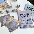 Set de 50 Feuilles de Papier Origami Animaux pour DIY