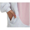 Kigurumi Onesie Chat Noir et Blanc en Flanelle - Costume Animal pour Adultes