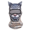 Bonnet 3D Chat pour Ski et Festivals
