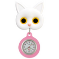 Horloge de poche chat mignon en 3D