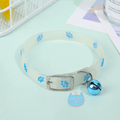 Collier lumineux réglable pour chat et petit chien