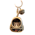 Porte-clés Astronaute avec Chat Lumineux