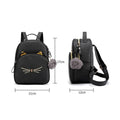 Sac à dos en simili cuir chat